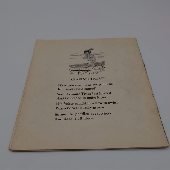 Leaping Trout a Little Iroquois Boy Book 1935 Copyright - Picture 4 of 4